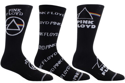 Pink Floyd - Perri's - Pink Floyd - Crew Socks (3 Pack Collector Guitar Shape Ti gallery