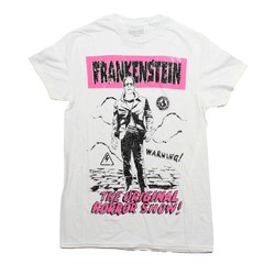 Universal Monsters Mens Frankenstein The Original Horror Show! Shirt New Medium
