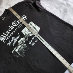 BlackCraft Cult Crematorium Death Grunge Lrg Oversized Crew Neck Graphic T-Shirt