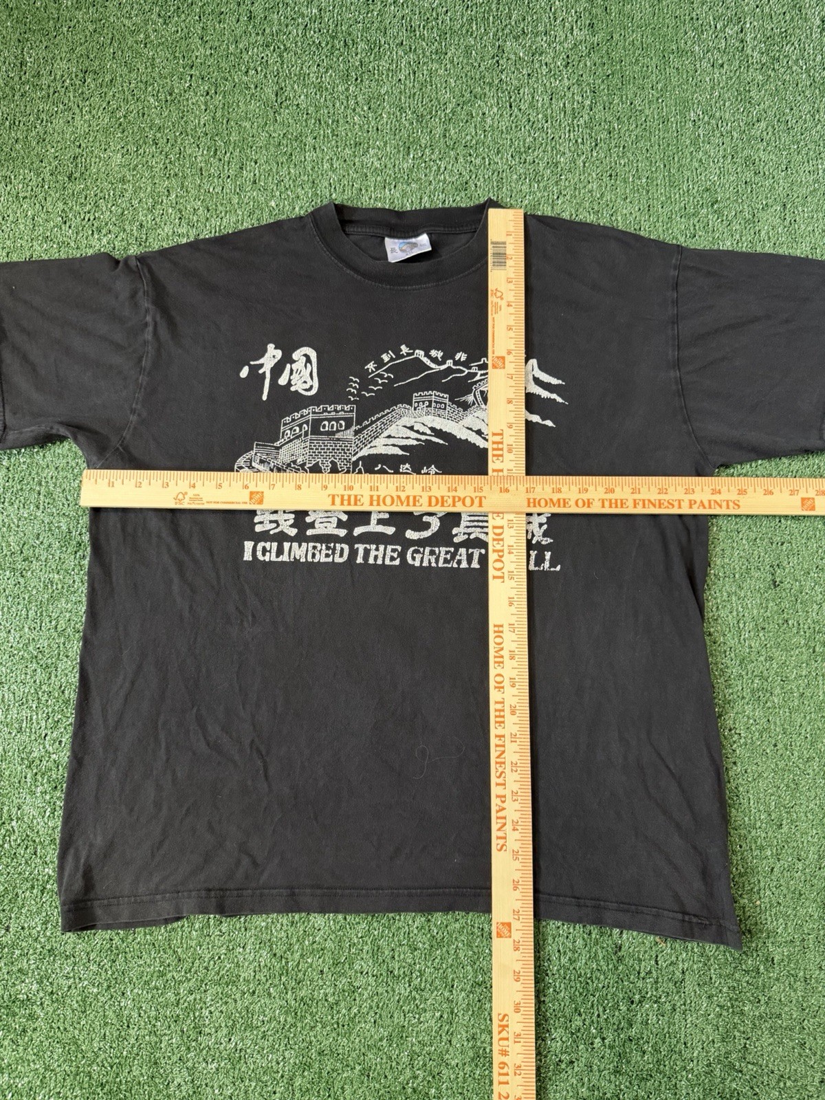 Vintage I Climbed The Great Wall T Shirt Adult XXL Tourist China Hipster gallery