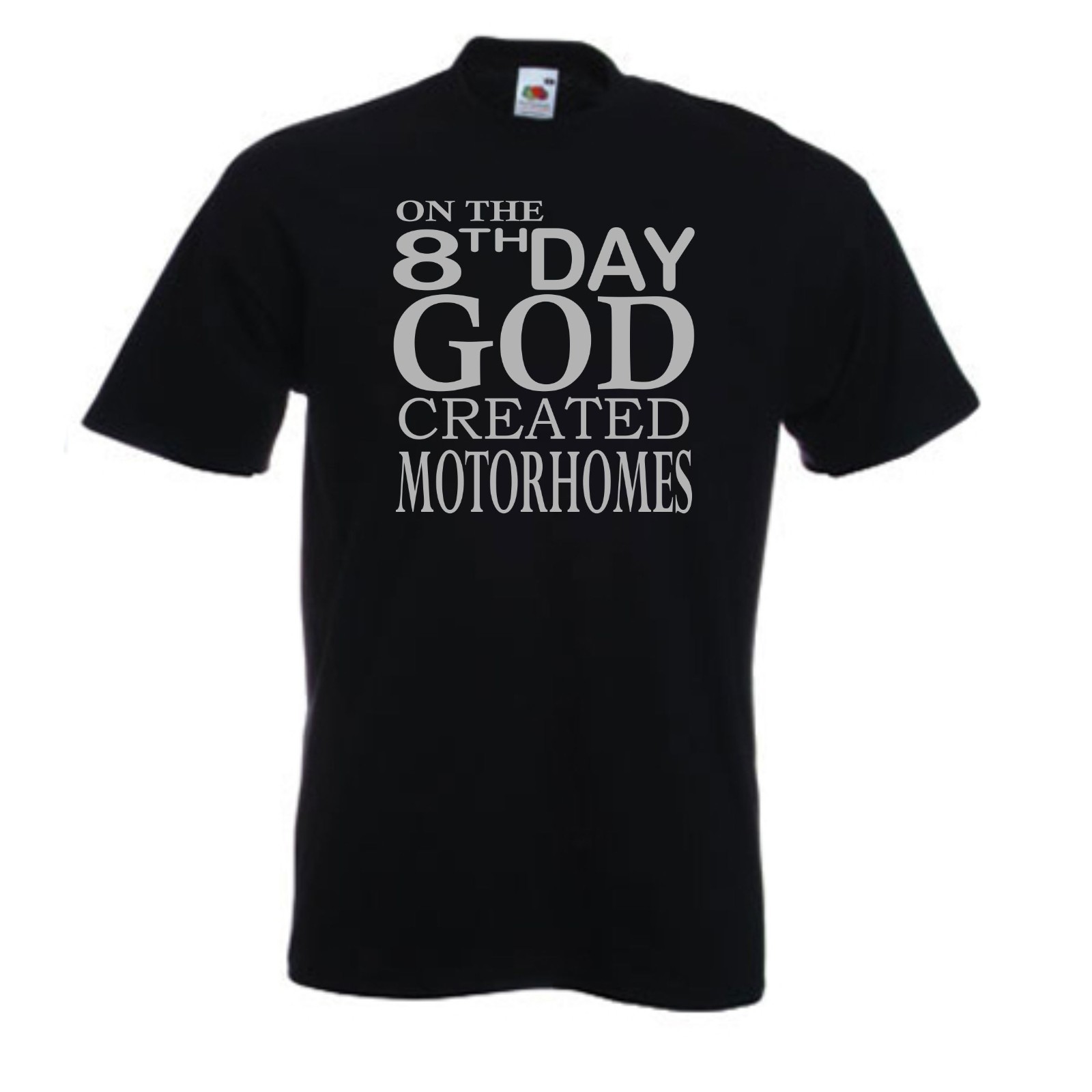 8th Day Motorhome T-Shirt, Camper Tshirt, Camping, Glamping T Shirt gallery