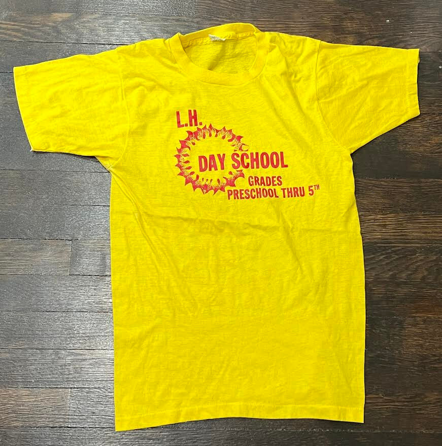 Vintage 1980s LH School Single Stitch Screen Stars 80s Tee Top Shirt Medium gallery