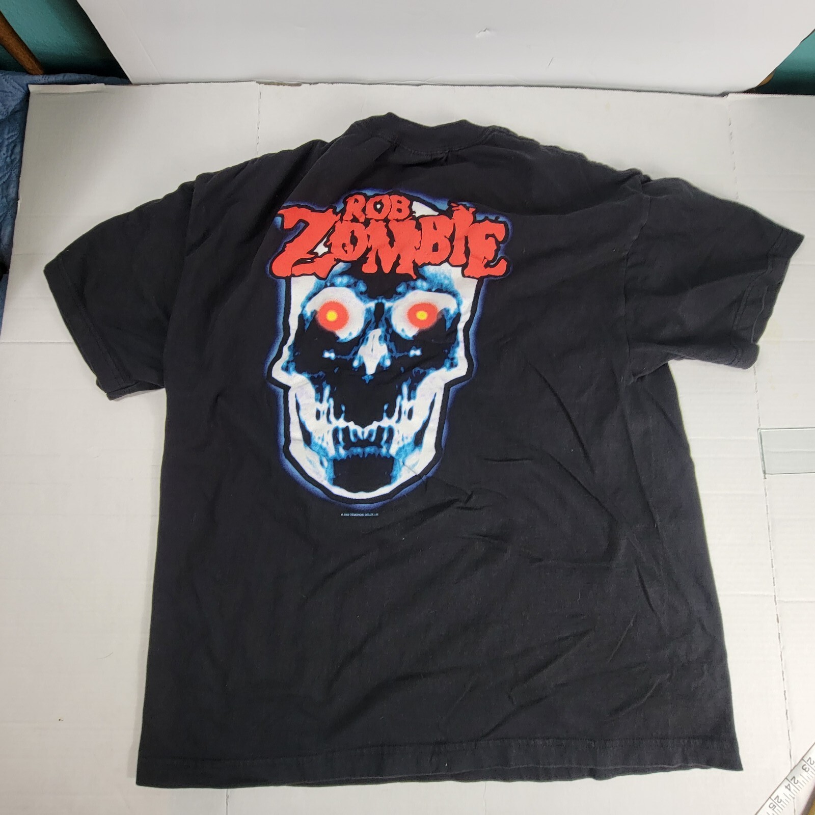 VTG ROB ZOMBIE SHIRT XL Diamond Star tag 2 sided gallery