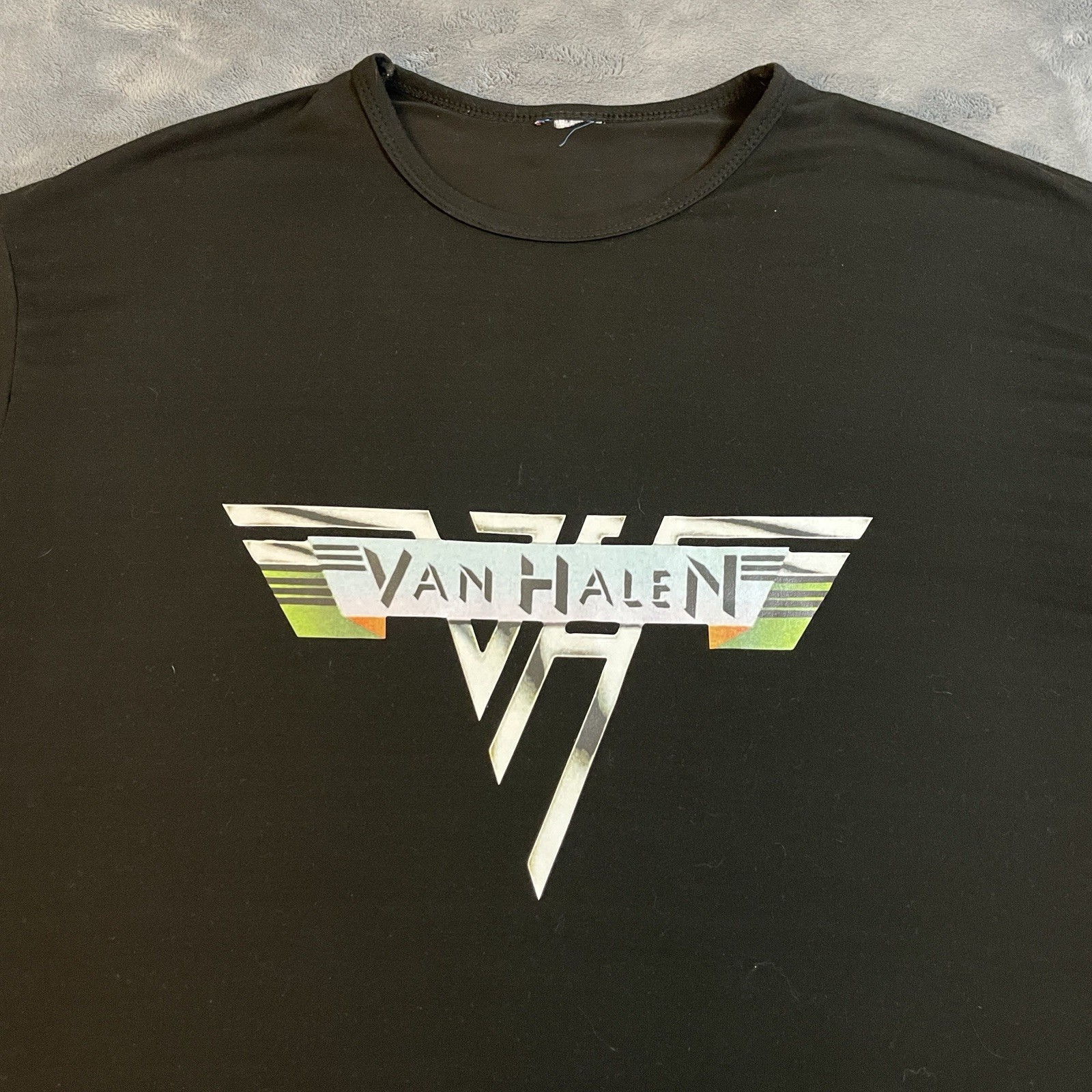 Van Halen Band T-Shirt Men’s Large 80s Classic Rock Hair Metal Music Streetwear gallery