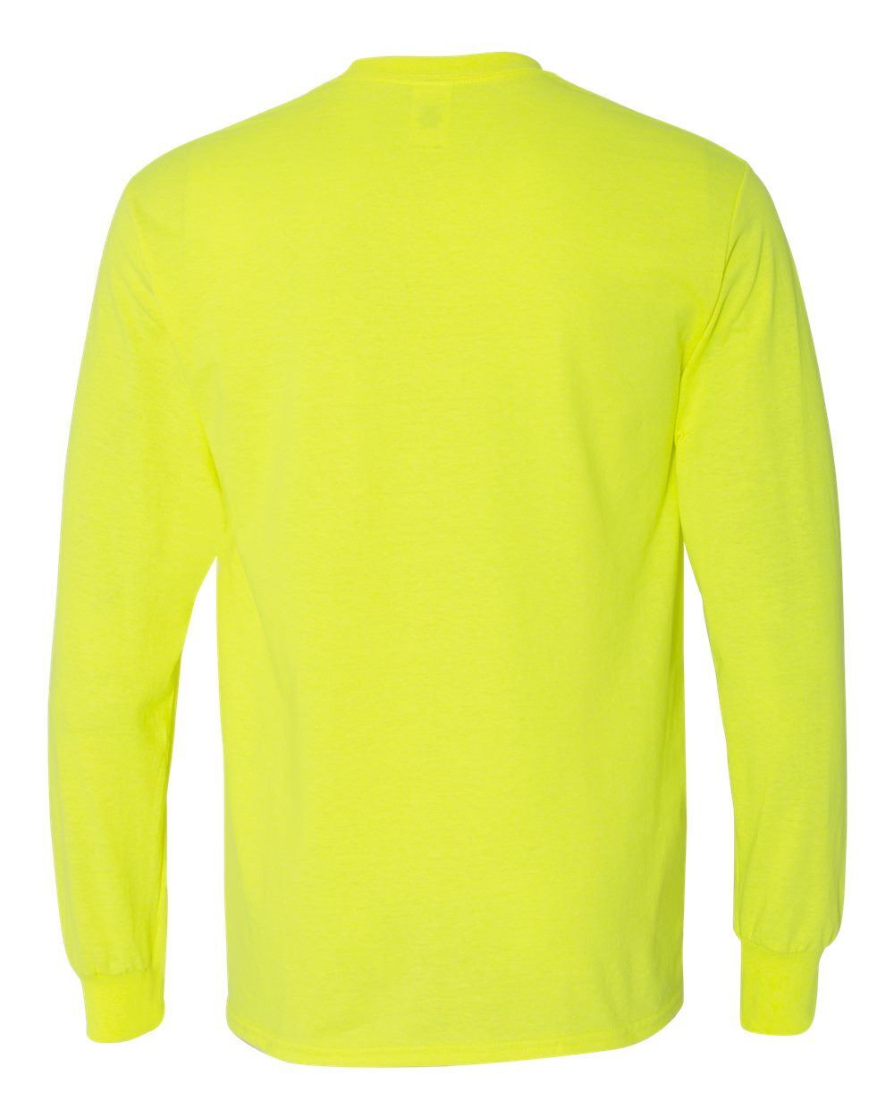 High Visibility Work Safety Green Long Sleeve Shirts Gildan 6 Pack Hi Vis Work gallery
