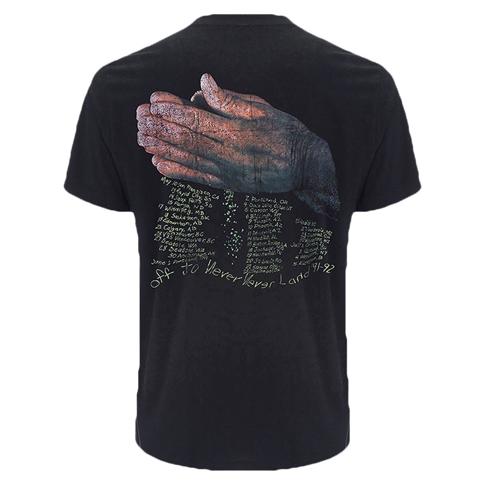 Men's Metallica Neverland (Back Print) Slim Fit T-shirt XX-Large Black gallery