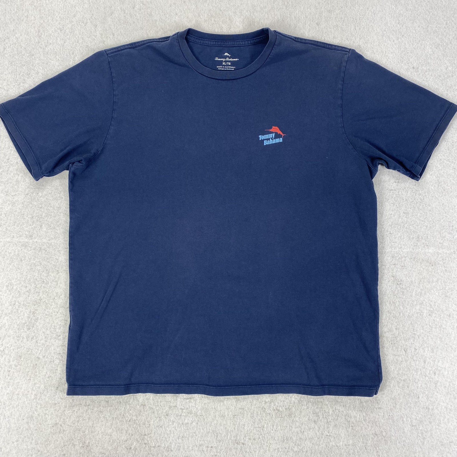 Tommy Bahama Shirt Mens XL Blue Parrotsailing Parrot Graphic UV UPF 30 gallery