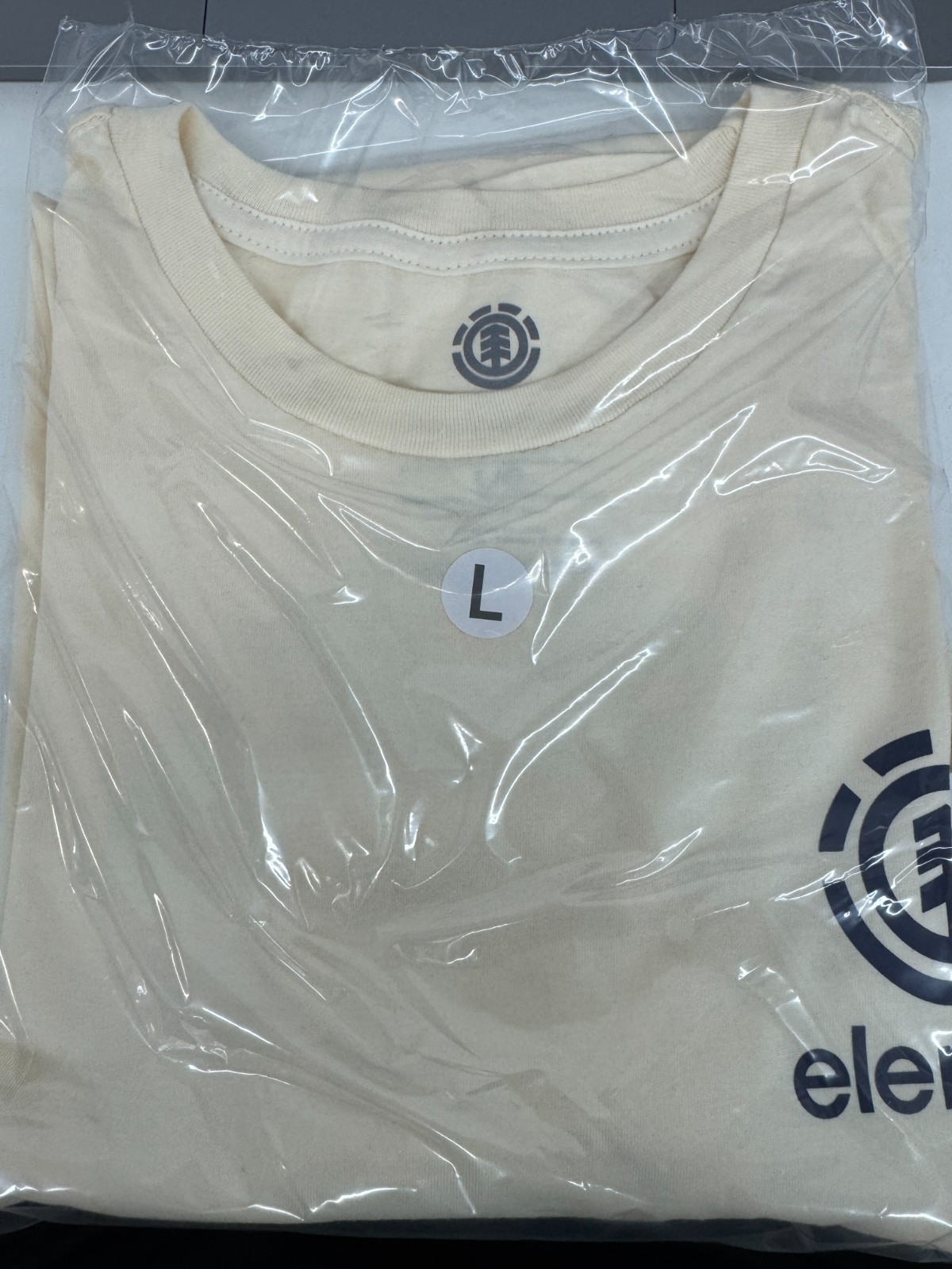 ELEMENT SKATE CO MENS LOGO T SHIRT NATURAL gallery