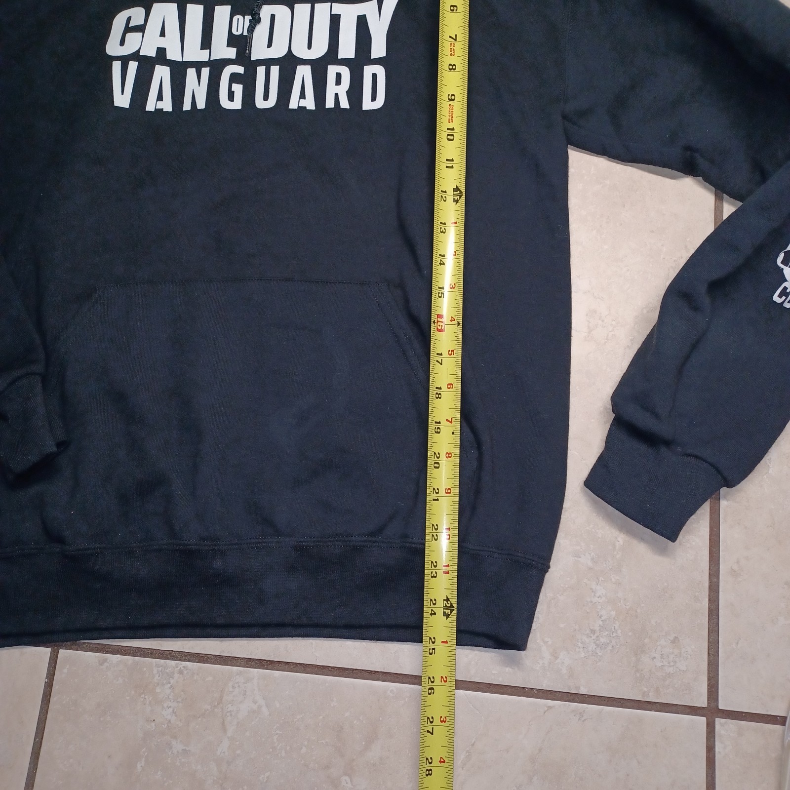 Call of Duty Vanguard Hoodie Sweatshirt Double Sided COD Big N Bad Wolf Mens M gallery