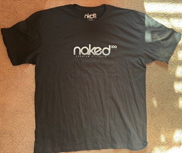 NAKED 100 Brand Logo T-Shirt (Black, 2XL) NEW without Tags gallery