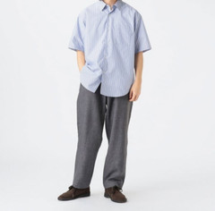 (ASK availability First) BEAMS Wrinkle-resistant polyester broadcloth new