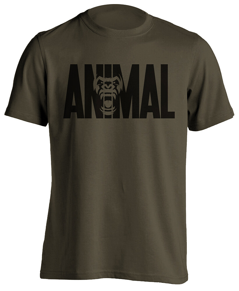 Animal Gym Bodybulding Fitness Workout Short-Sleeve T-Shirt Military Training gallery