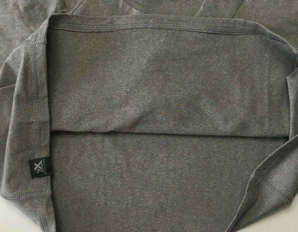 Mens Zeroxposur Brushed Fleece Stretch Layering T Shirt Gray Choose Size gallery