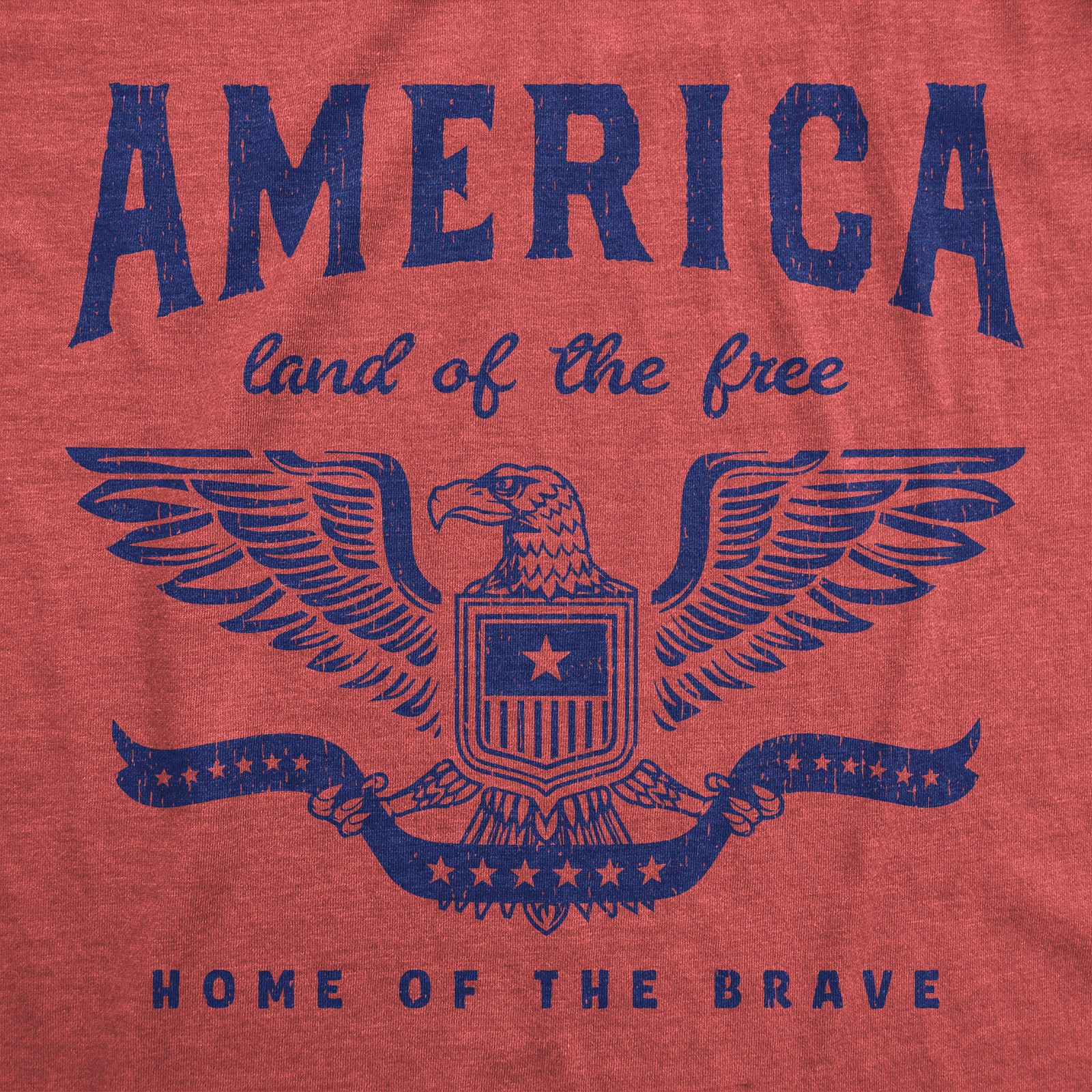 Mens Funny T Shirts America Land Of The Free Home Of The Brave Graphic Patriotic gallery