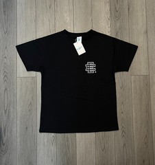 Size Medium – Eric Emanuel EE Short Sleeve Jet black T Shirt (FREE SHIPPING)