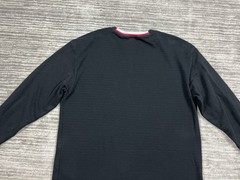 Craft + Flow Shirt Mens Large Black Long Sleeve Cotton Blend Pocket