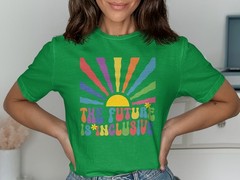 The Future Is Inclusive T-Shirt – Equality, Pride, Diversity Statement Tee