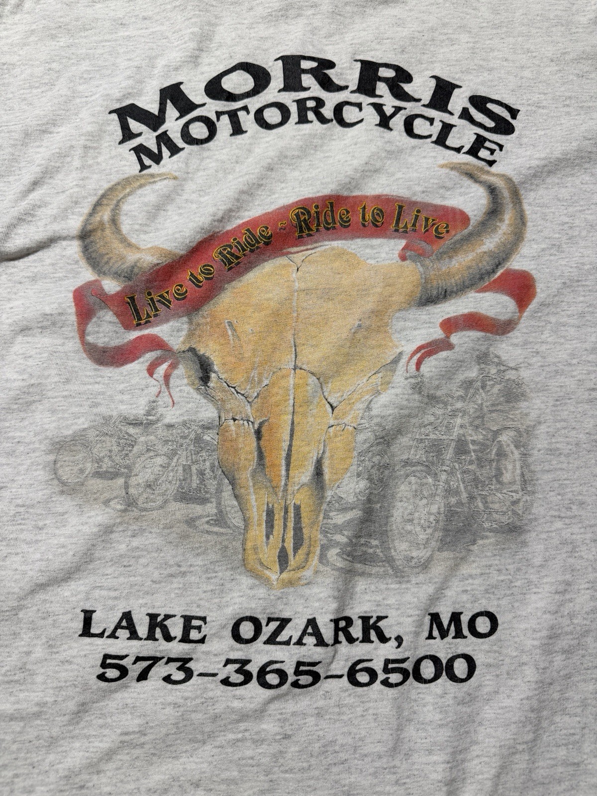 VTG CMJ Mens XL Brothers In The Wind Motorcycle Biker Indian Graphic Shirt 90s gallery