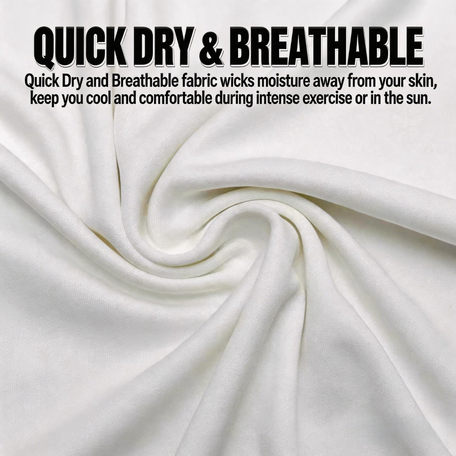 Quick Dry Athletic T-Shirt UPF50+ Moisture Wicking Crew Neck Short Sleeve gallery