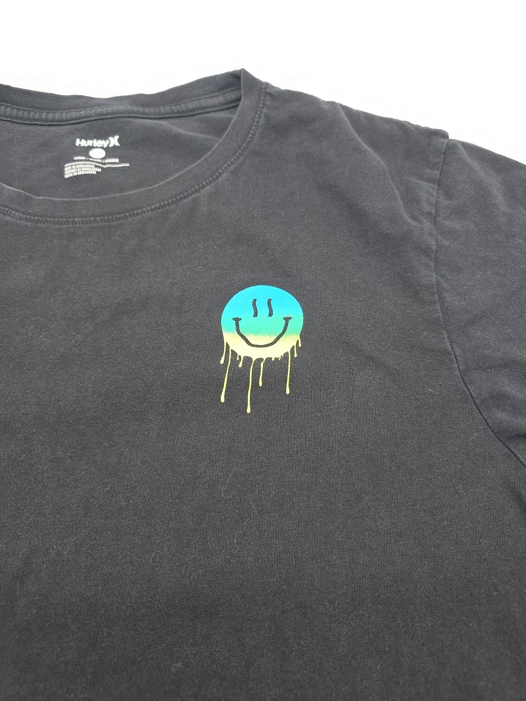 Hurley T-Shirt Men Large Black Graphic Print Logo…#46305 gallery