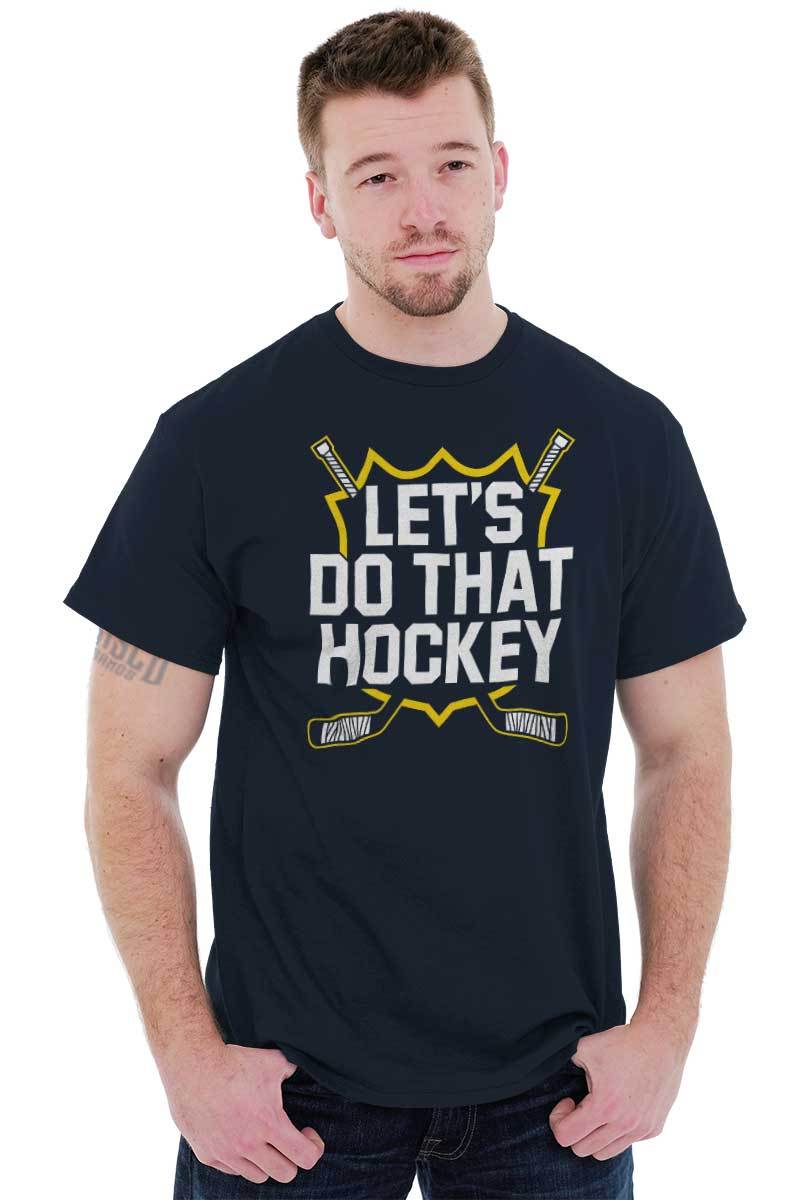 Lets Do That Funny Comedy Skit Sports Gift Womens or Mens Crewneck T Shirt Tee gallery