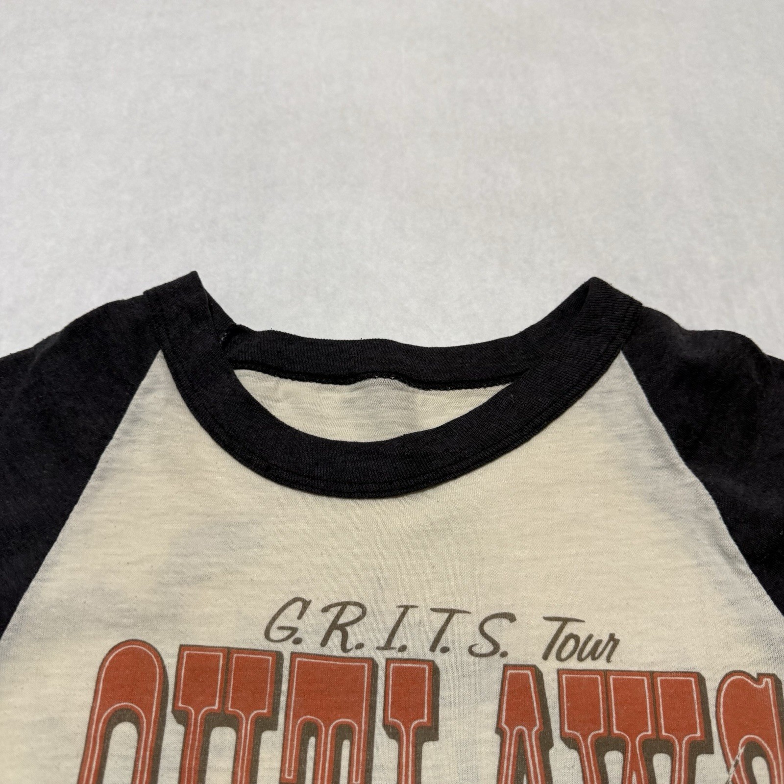 Vintage 80s Outlaws Raglan T Shirt Small Rock Concert 1981 Tour gallery