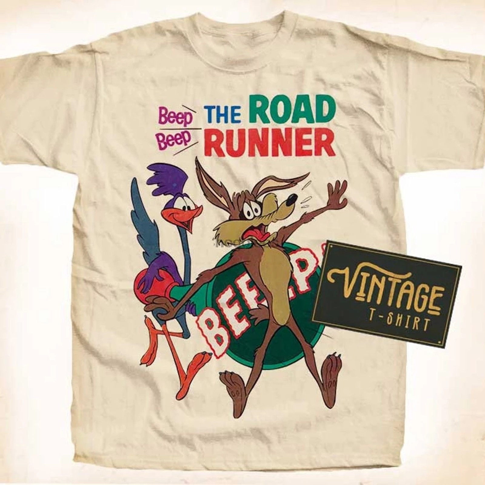 Funny Movie Wile E Coyote and the Road Runner S-4XL T Shirt EG848