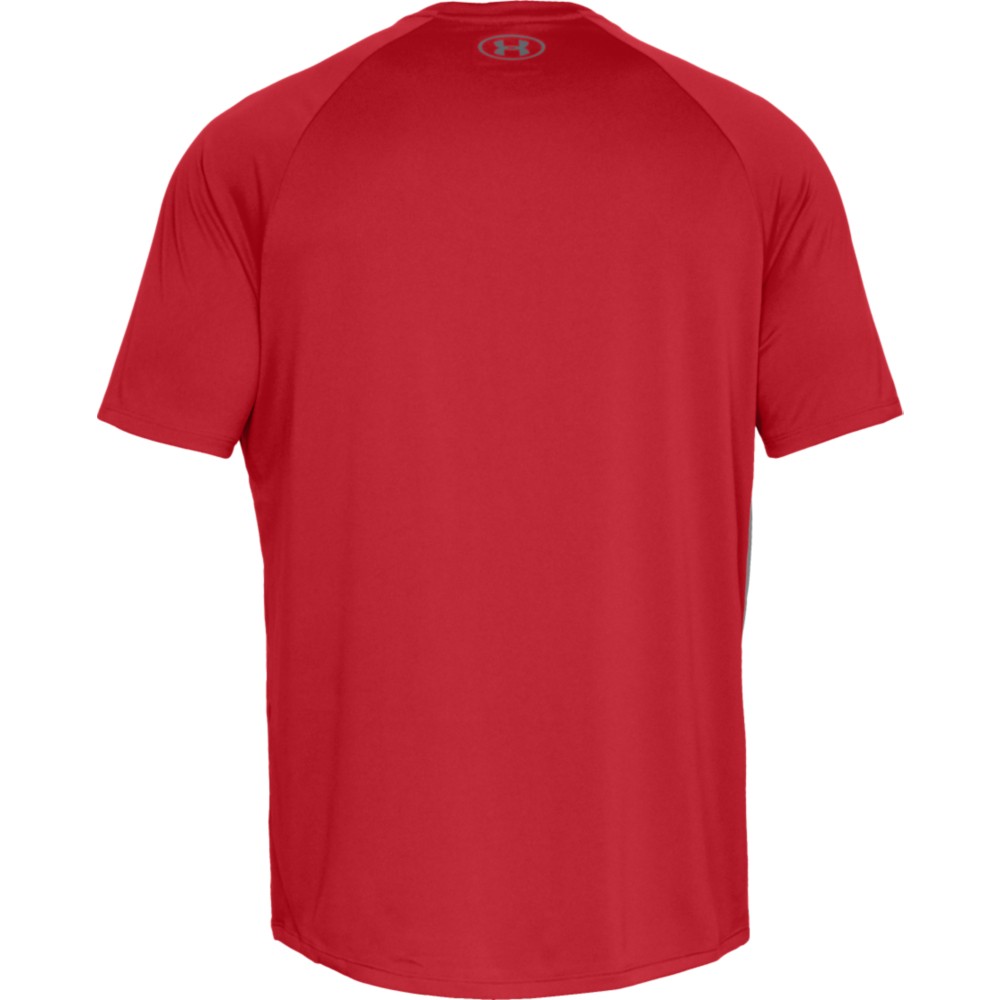 Under Armour 1326413 Men's UA Tech Tee 2.0 Short Sleeve T-Shirt, Red, Small gallery