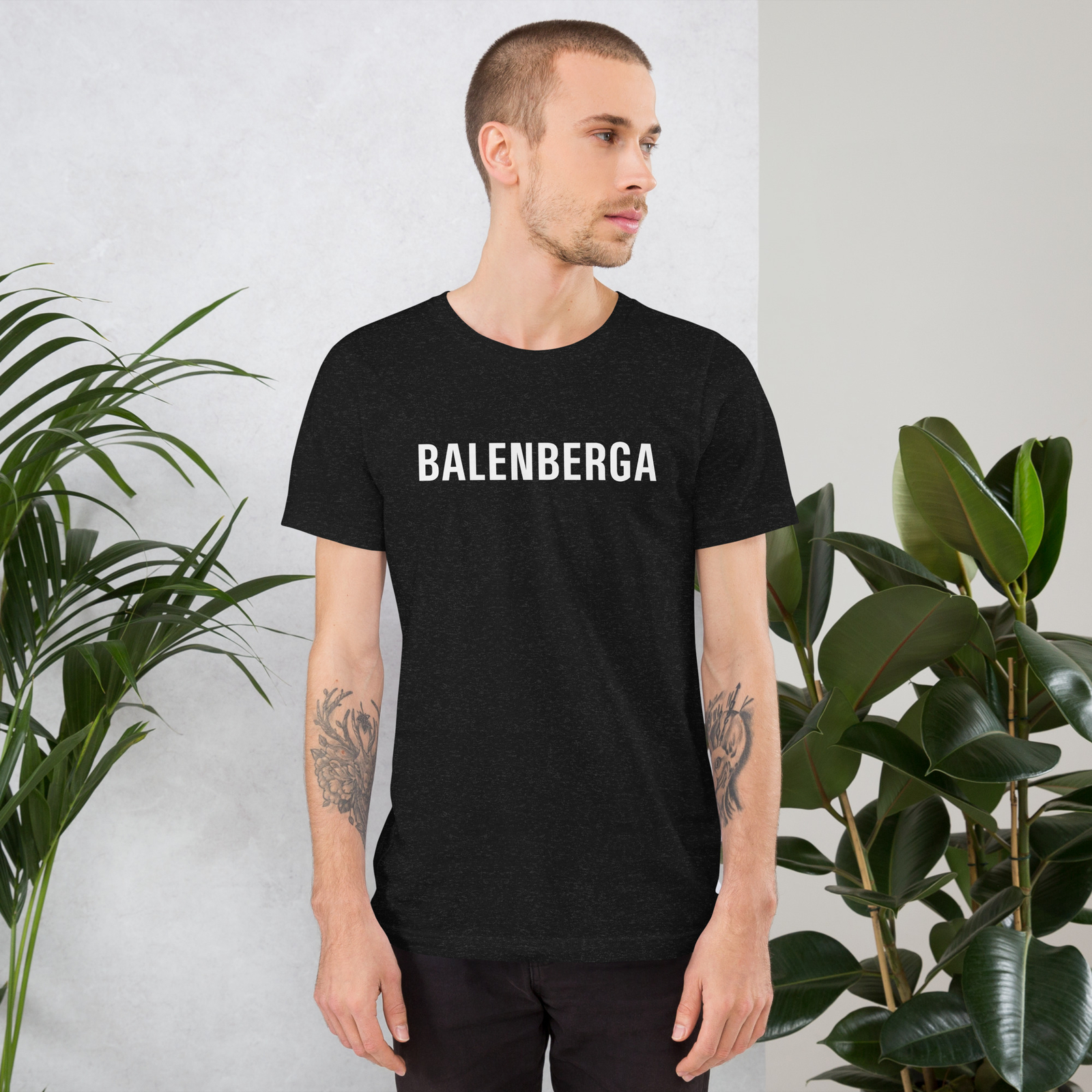 BALENBERGA T-shirt / ironic streetwear attitude funny unisex latino alv gallery