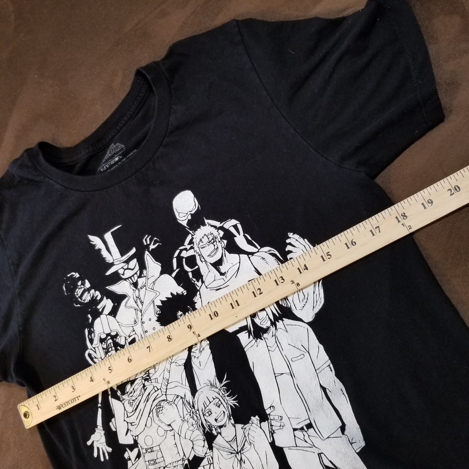 My Hero Academia Vanguard Action Squad Anime Manga T-Shirt Short Sleeve MEDIUM gallery
