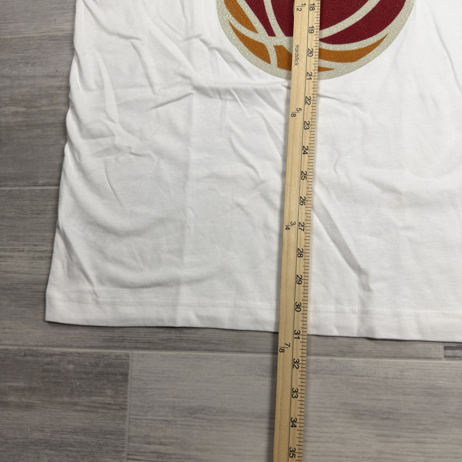 UNKNWN x Mitchell and Ness Miami Heat T-Shirt White Men's XL NBA Basketball NWT gallery
