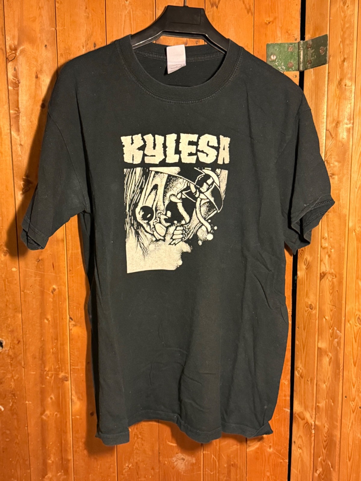 KYLESA PUSHEAD T-Shirt size L Original 2004 Silk screened by the band. Sludge gallery