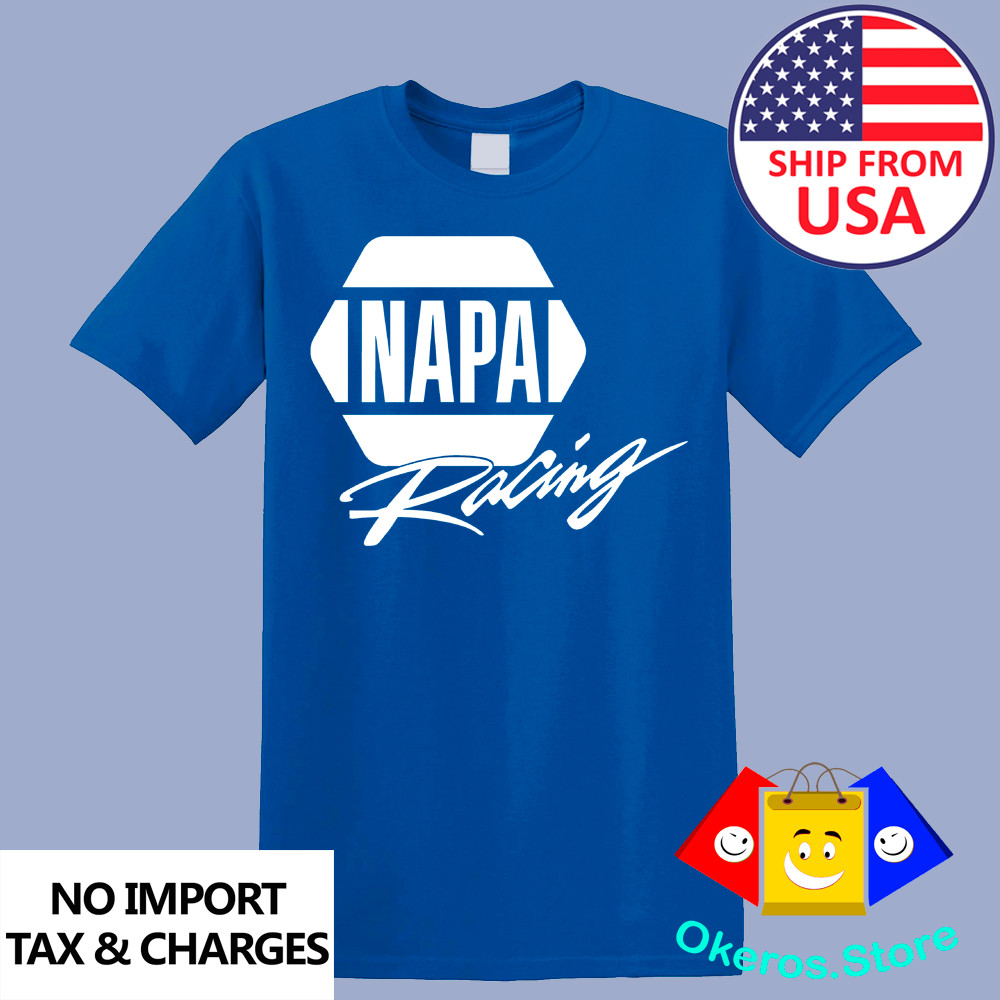 Napa Auto Parts Racing Men’s Royal Blue Size S to 3XL