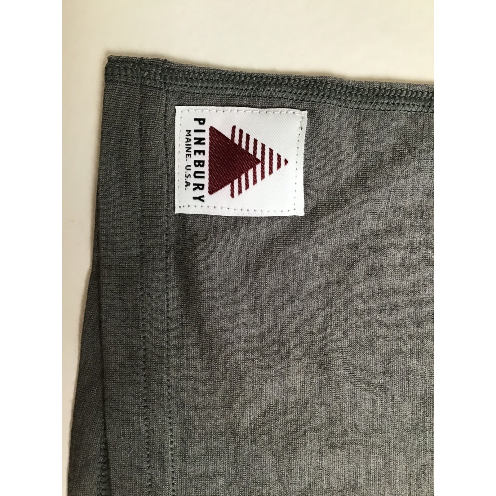 Pineburt Men's Gray Stone Summer Wool Short Sleeve Merino Wool Tee NWOT Size S gallery
