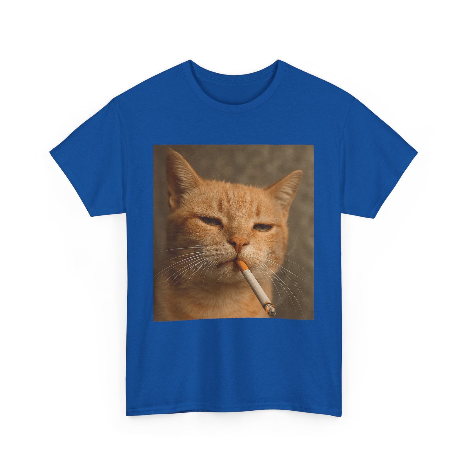 Cat Meme Funny Shirt, Cat Smoking Cigarette Cat Lovers Women Men Shirt gallery