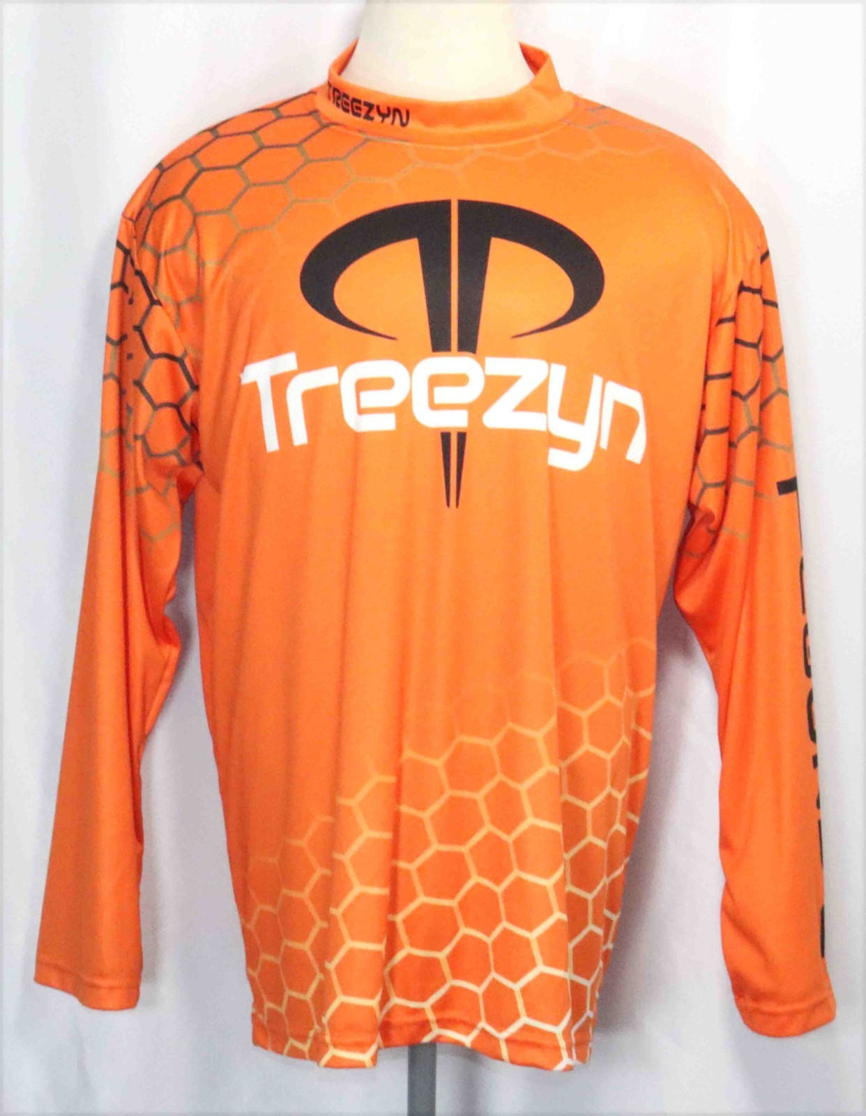 Treezyn Logo Outdoors Hunting Fishing Boating Hiking L/S Shirt Mens Size 2XL gallery
