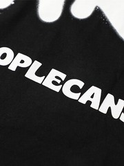 Niepce Men’s Dark Reflection Spray Paint Tee Streetwear Graphic Shirt