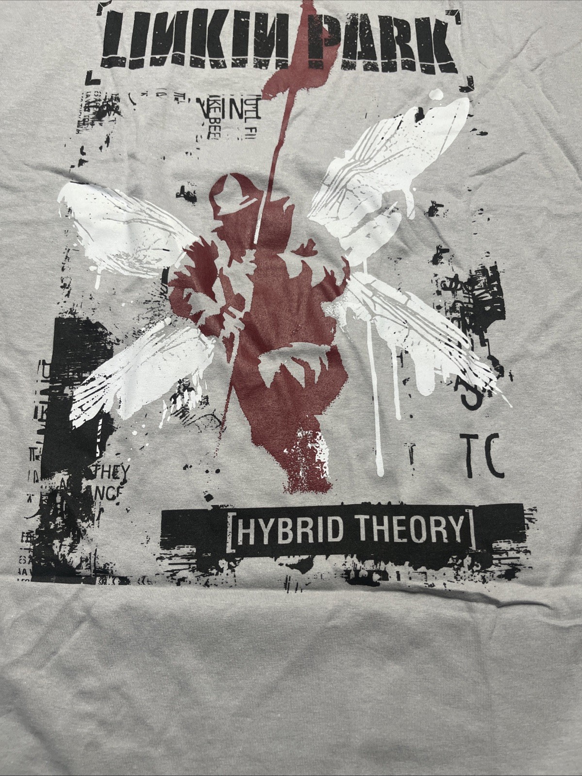 Linkin Park T-Shirt Large Gray Rock Band Hybrid Theory Graphic Tee Spencers gallery