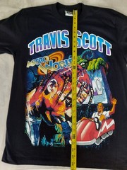 Travis Scott Mens Large Astroworld Tour The Roxx Bootleg 100% Cotton T-Shirt