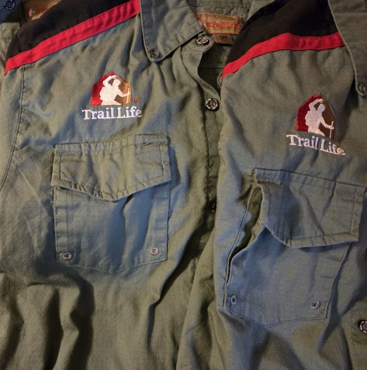 Trail Life USA Lot Of 2 Shirts *1 Men's Small And 1 Men's Medium* gallery