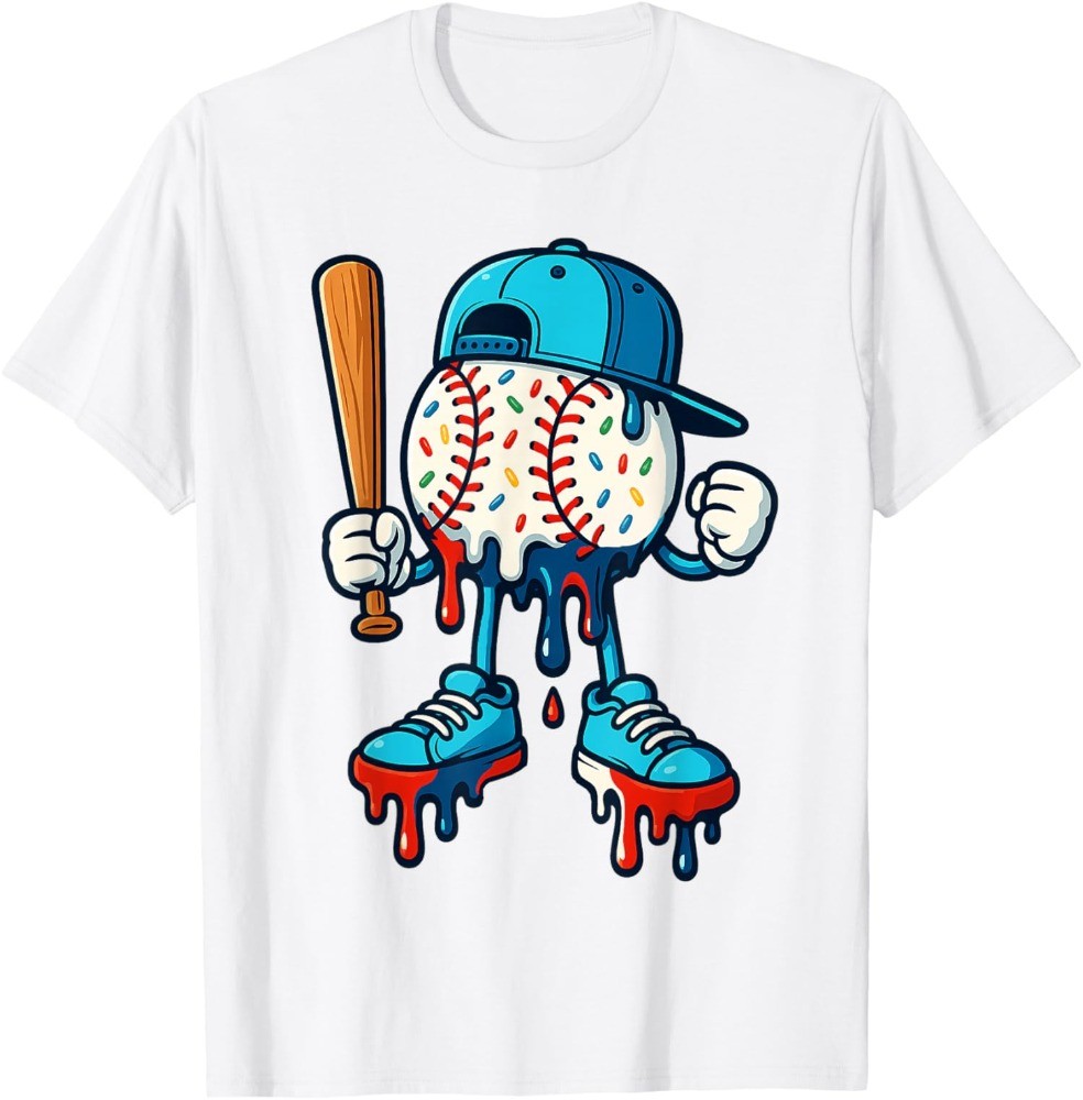 Cute Baseball Lifestyle 101 Apparel Baseball Drip Unisex T-Shirt gallery