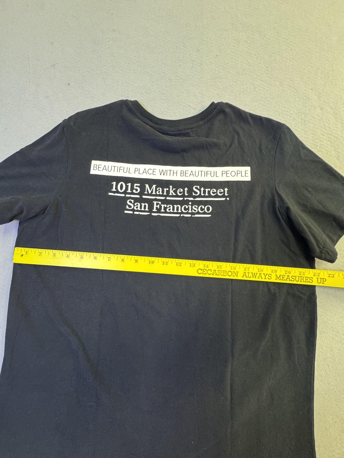 Supreme Shirt Mens Large Black Orange Box Logo San Francisco Market Street Tee gallery