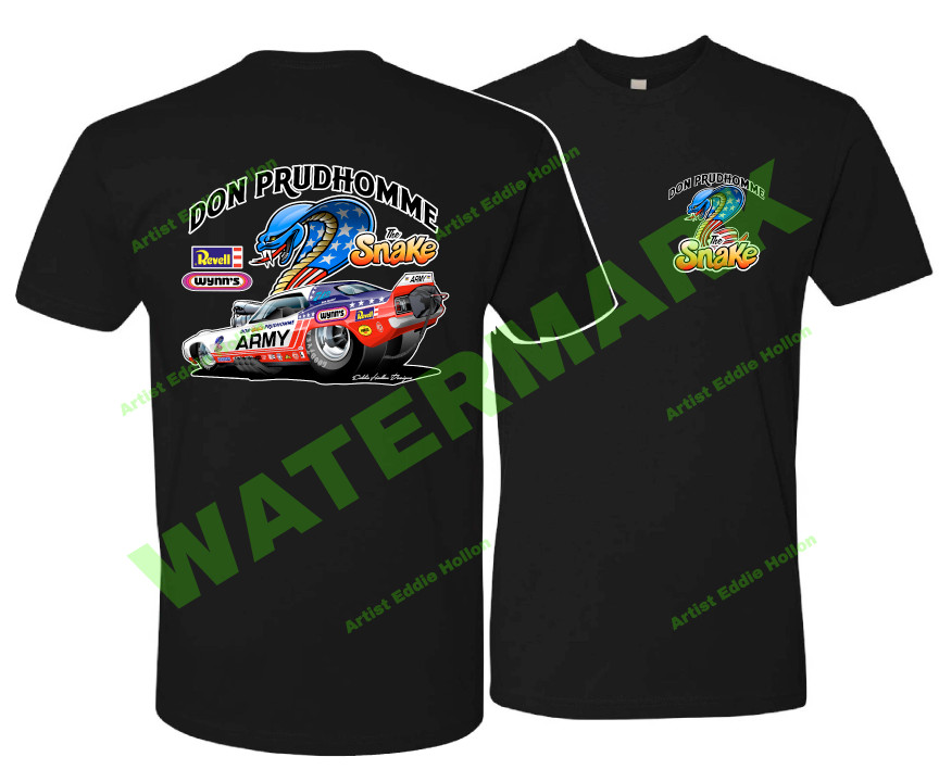 Don the Snake Prudhomme Army Cuda T-Shirt (172) gallery