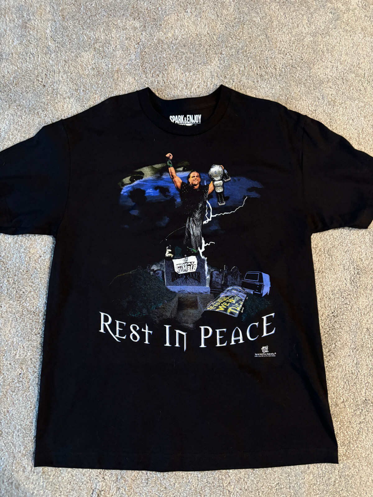 WWF Royal Rumble 1998 Shawn Michaels The Undertaker Shirt Size Large WWE