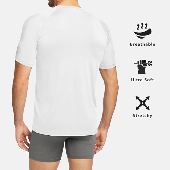 Wolverine Mens Undershirts Tagless Lightweight Soft T-Shirts - Medium-2 Pack gallery