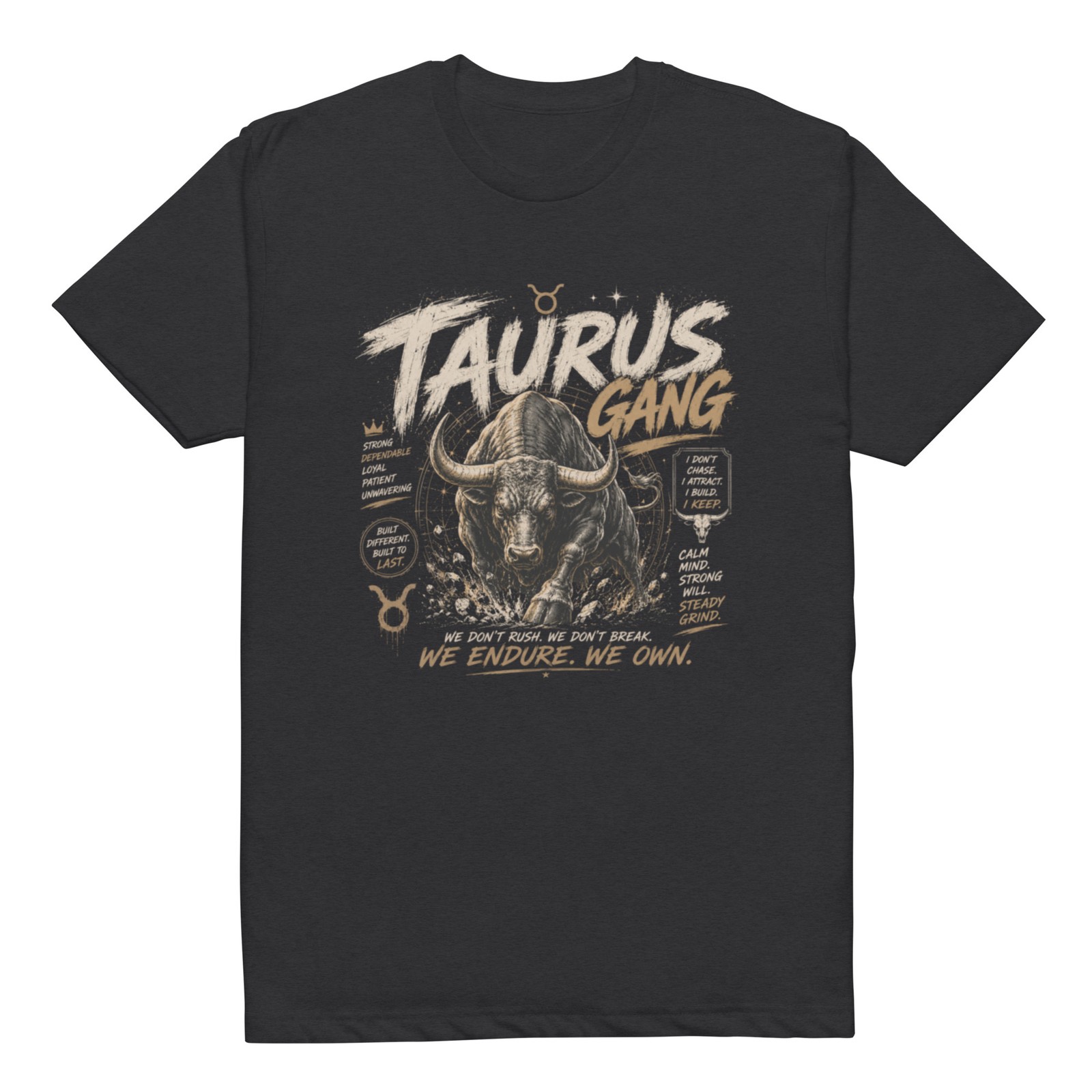 Unisex Fitted T-Shirt - Next Level 6210 - Taurus - FREE SHIPPING gallery