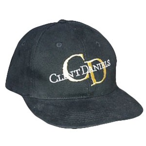 Men's Clint Daniels Logo Baseball Cap Adjustable Black gallery