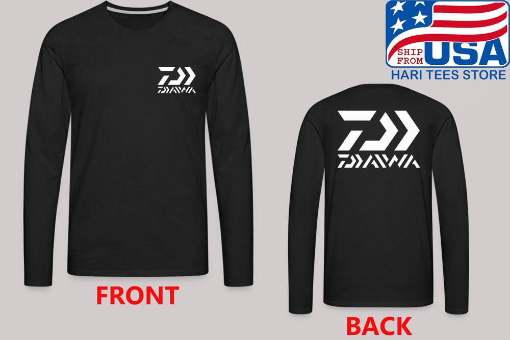 Daiwa Fishing Men’s Black Size S to 2XL