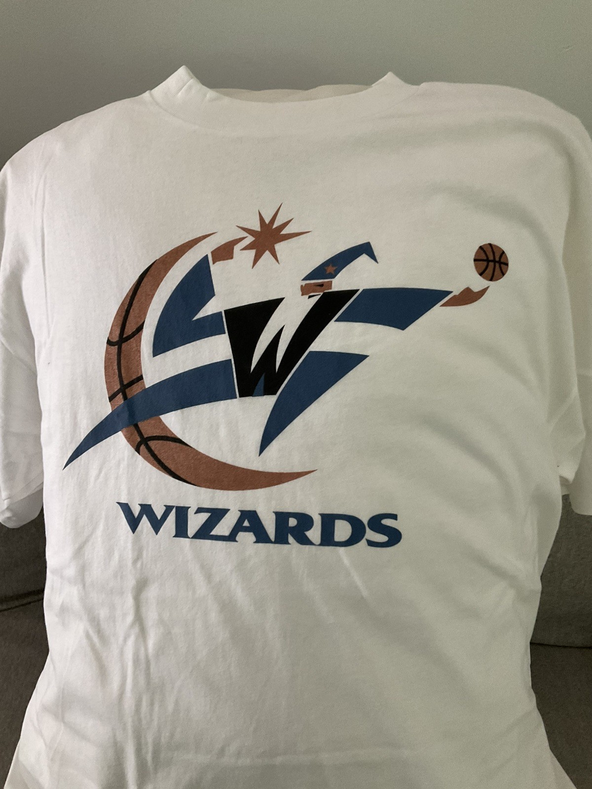 T-Shirt Washington Wizards Never Worn Size XL Premium Cotton
