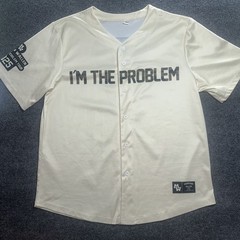 Morgan Wallen I’m The Problem 2025 Tour Official Merch Baseball Jersey Size XL